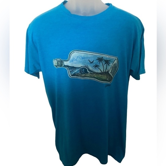BILLABONG “Surf in a Bottle” Tee Shirt Men L Large - Picture 1 of 5